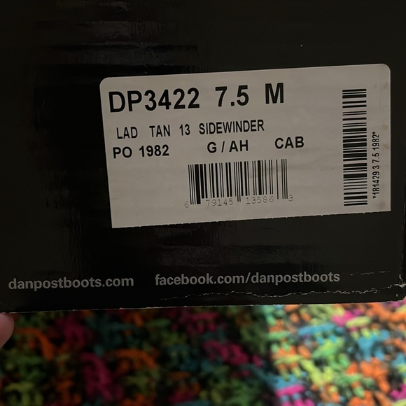 New in box Dan Post boots - Picture 8 of 9